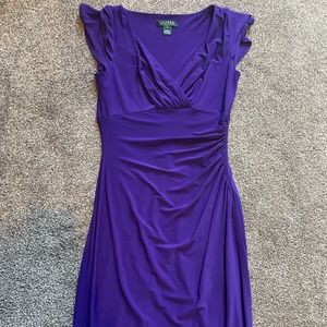 Ralph Lauren purple dress
